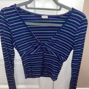 Garage Long Sleeve multicolor top